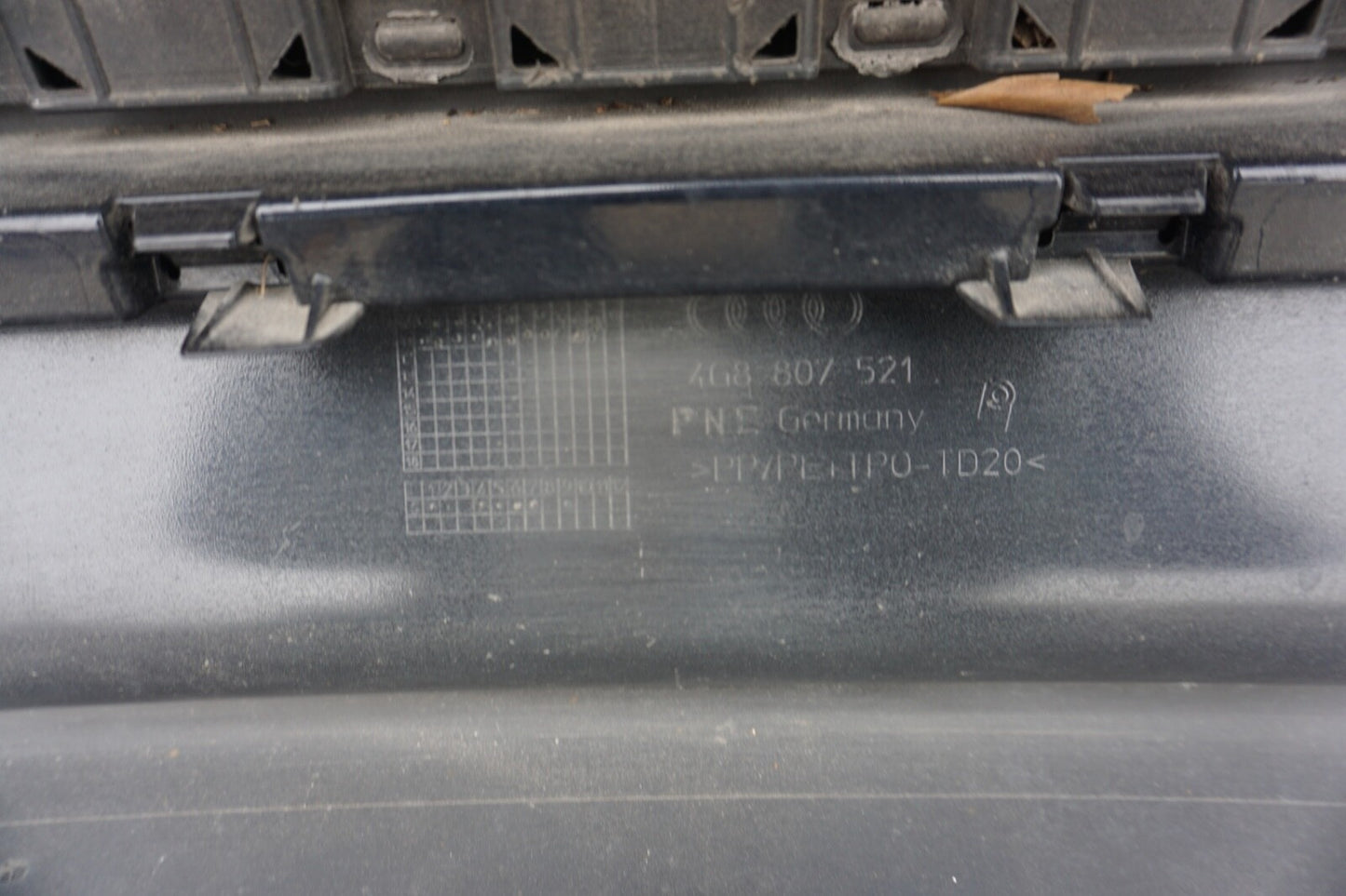 2012-2015 AUDI A7 REAR BUMPER COVER COMPLETE ASSEMBLY OEM