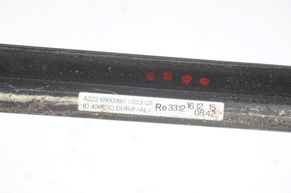 14 - 17 Mercedes S550 W222 Rear Right Pass Side Door Window Belt Molding OEM