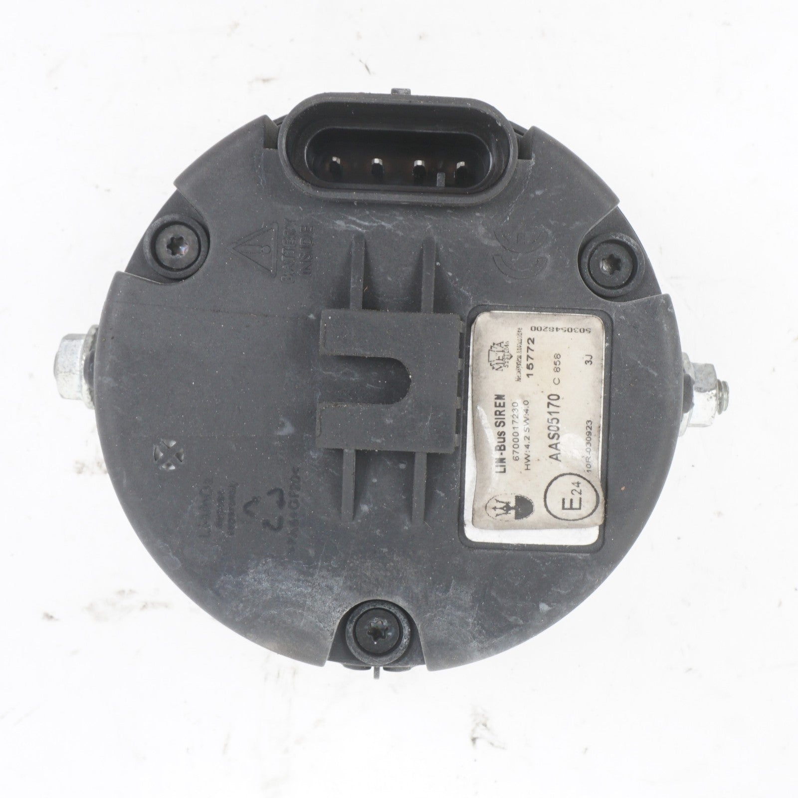 2014 - 2021 Maserati Ghibli Anti Theft Horn Siren Alarm 6700017230  OEM