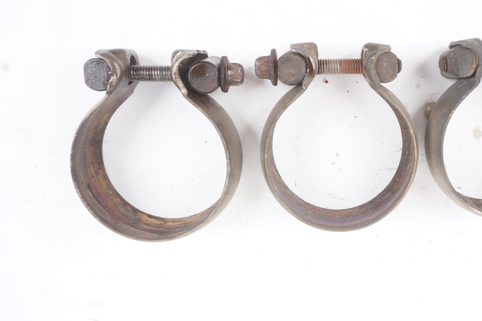 2011 - 2023 Mercedes E350 W207 W212 Exhaust Pipe Clamp Set of 3 OEM