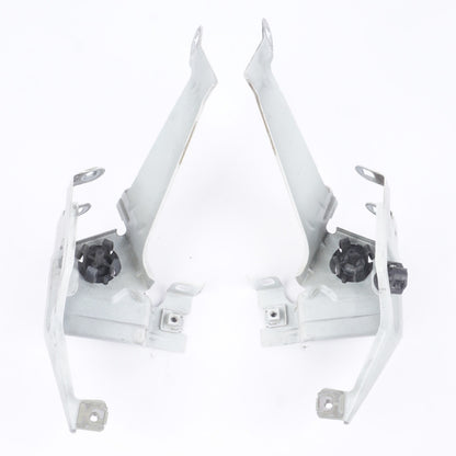 12-19 OEM BMW Front Left Right Fender Bracket White 7230583 F13 F06 F12