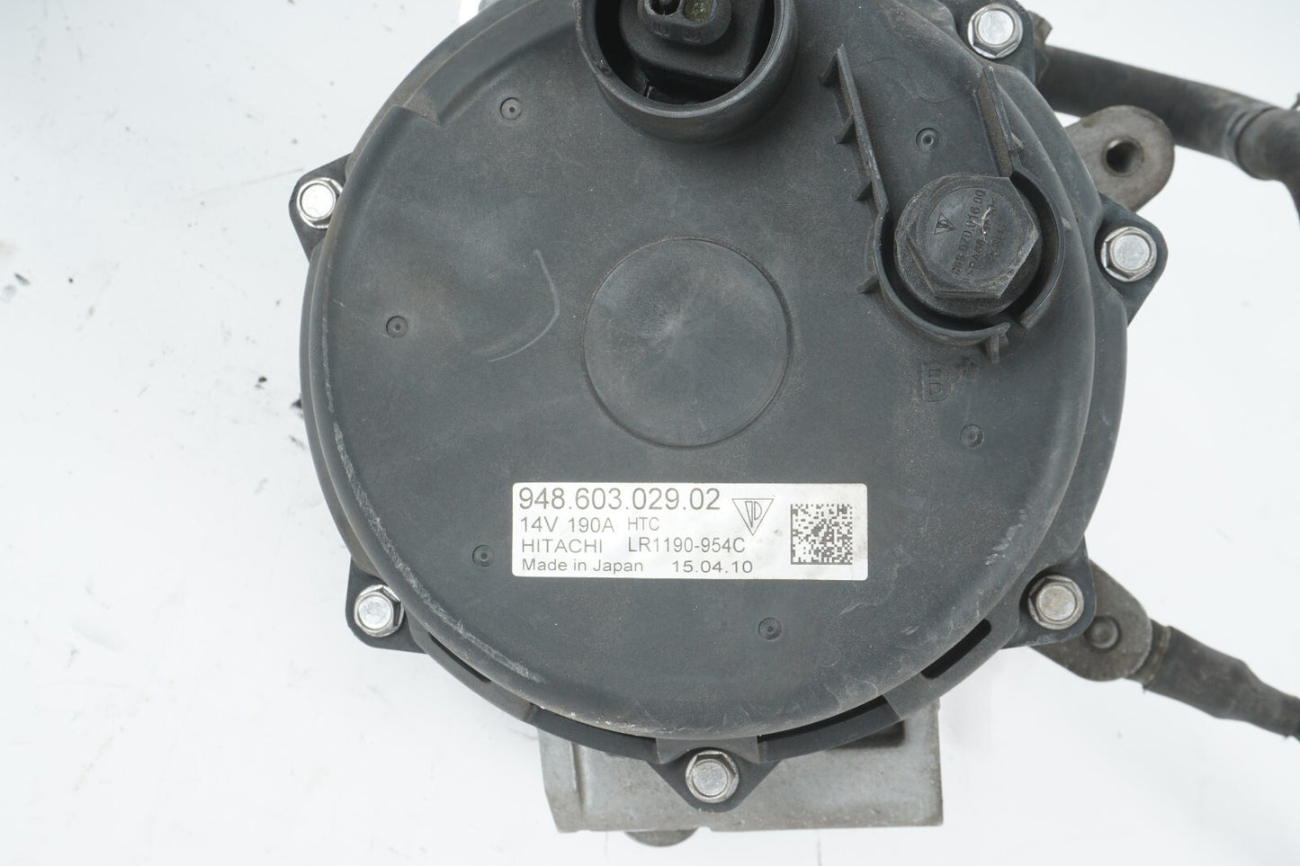 10 - 16 PORSCHE PANAMERA 3.6L ALTERNATOR 94860302902 OEM