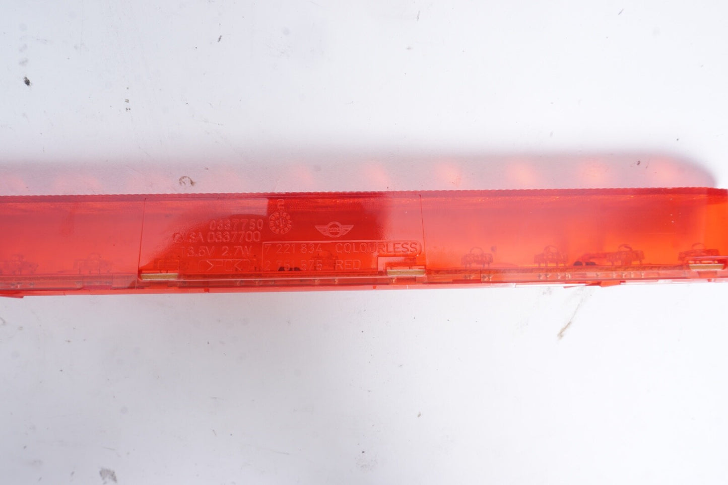 2011 - 2016 Mini Cooper COUNTRYMAN REAR TRUNK 3RD THIRD BRAKE STOP LIGHT OEM .