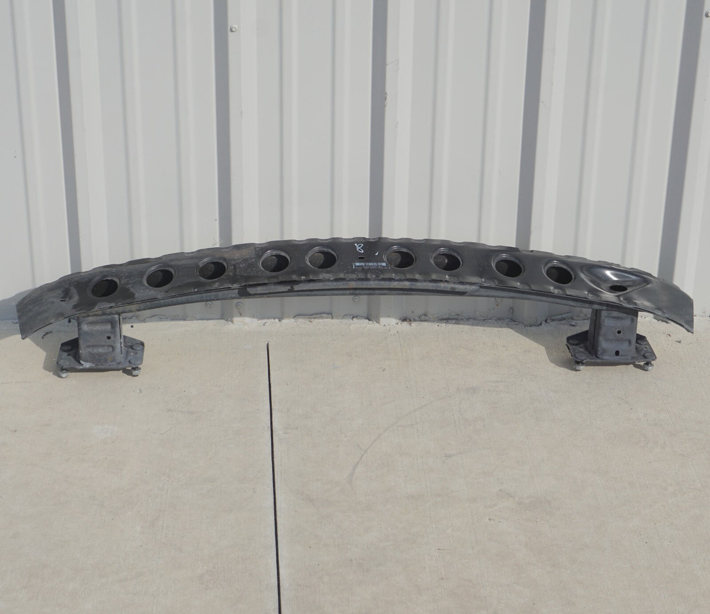 10-17 Mercedes W204 C250 E350 Rear Bumper Reinforcement Impact Crash Bar OEM