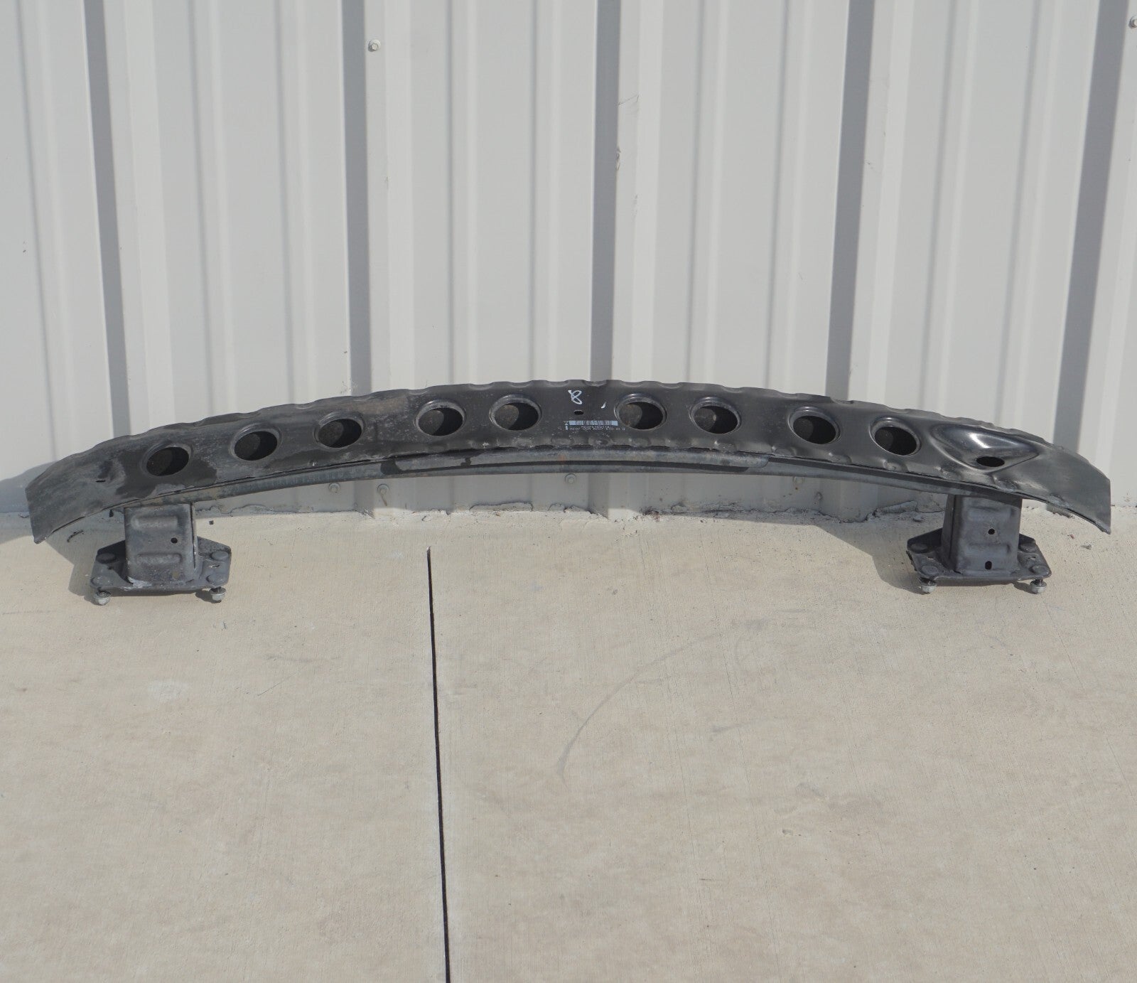 10-17 Mercedes W204 C250 E350 Rear Bumper Reinforcement Impact Crash Bar OEM