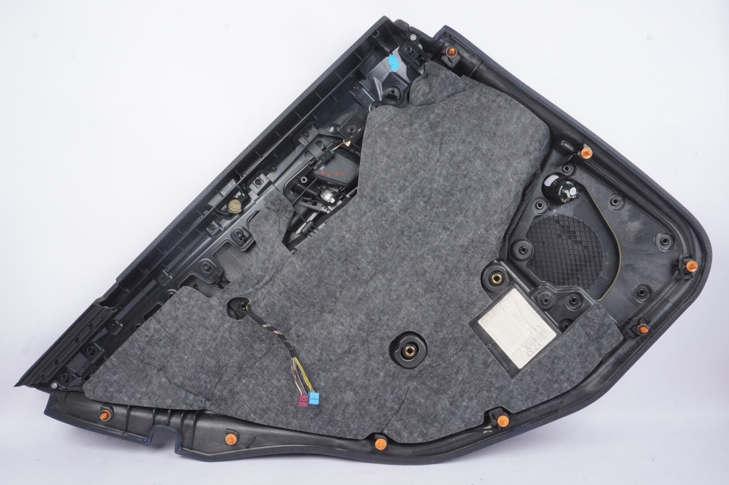 2010-13 MERCEDES-BENZ E350 W212 OEM REAR RIGHT DOOR INTERIOR PANEL TRIM BLACK