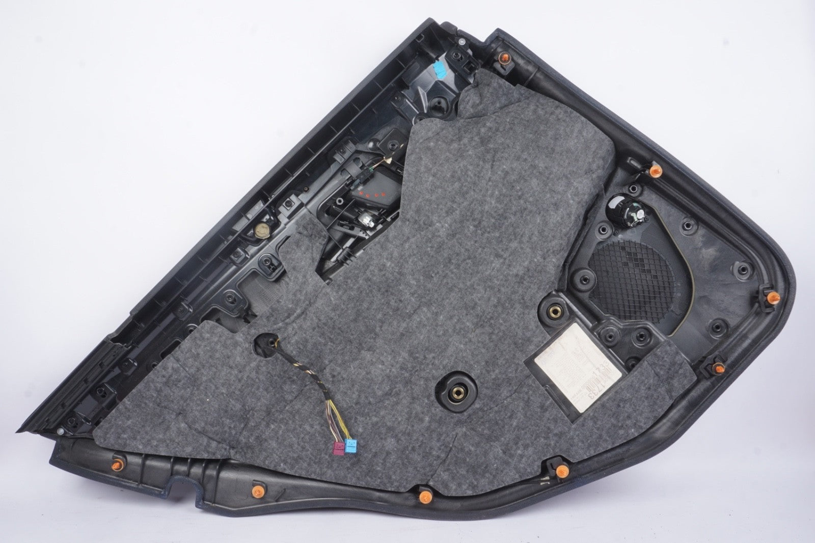 2010-13 MERCEDES-BENZ E350 W212 OEM REAR RIGHT DOOR INTERIOR PANEL TRIM BLACK