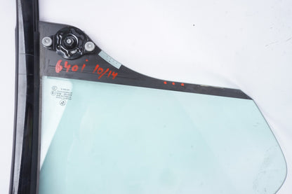 2014 - 2019 BMW 650 640 GRAN COUPE - REAR LEFT DOOR Quarter Window Glass 7275379