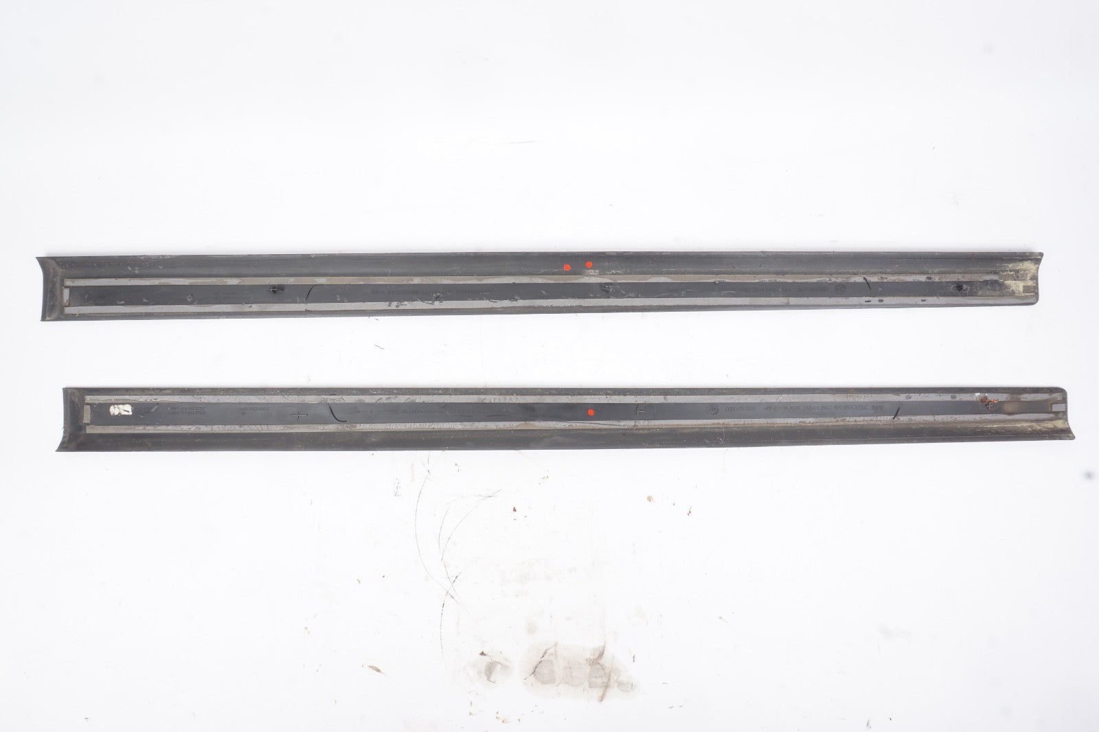 2005-2011 Audi A6 Front Left and Right Door Sill Trim Scuff Plate  OEM