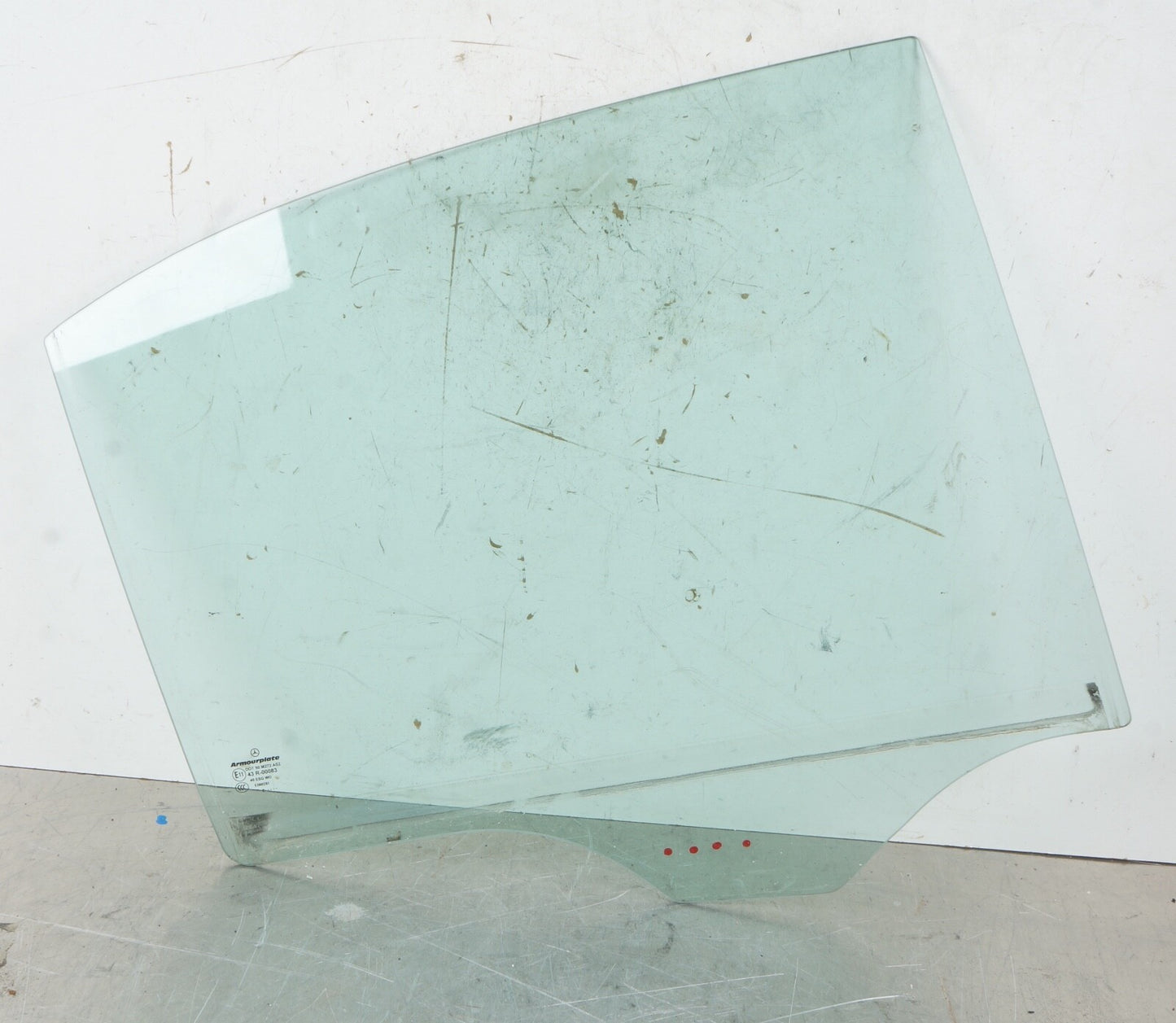 08-14 Mercedes C300 C350 W204 Rear Right Passenger Side Door Window Glass Oem