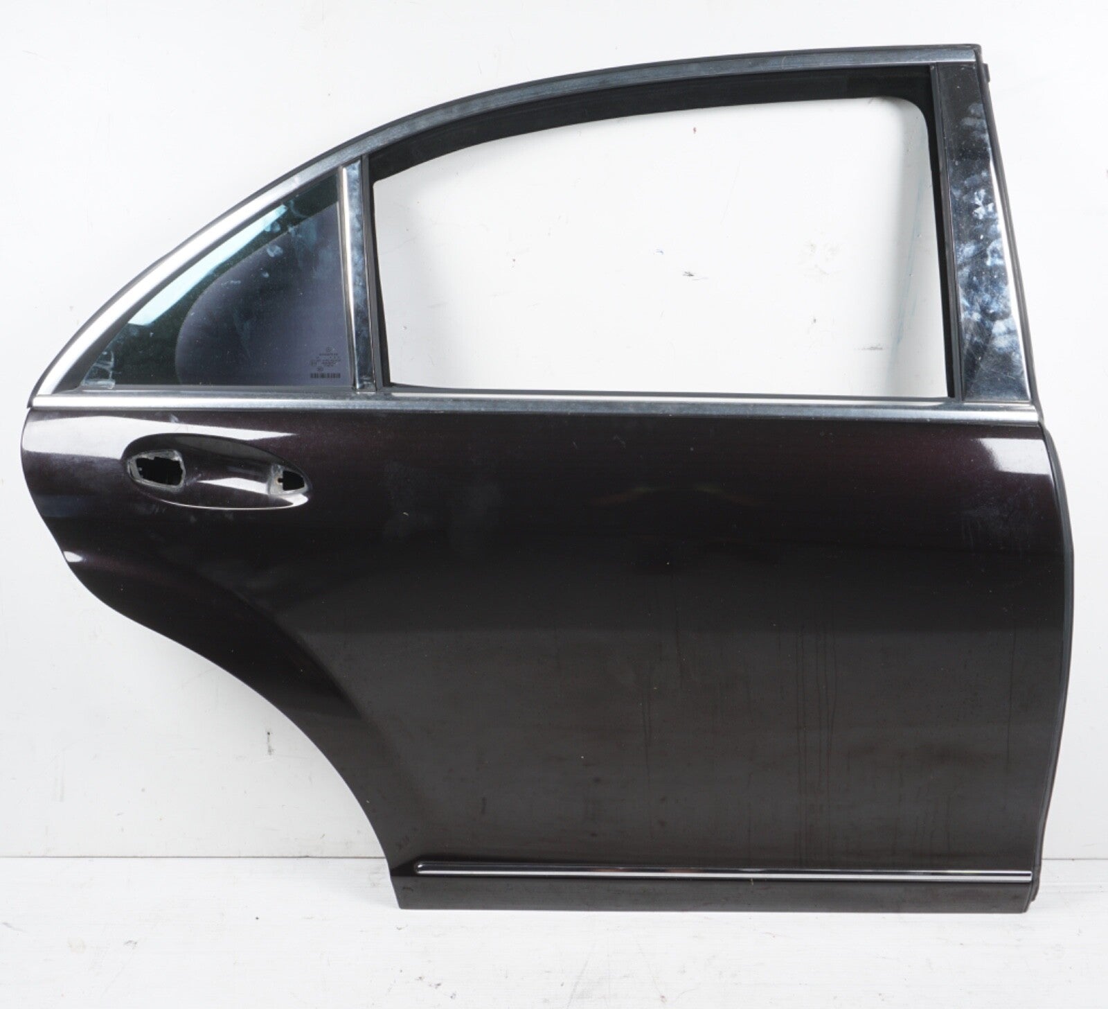 07 - 13 MERCEDES-BENZ S550 W221 REAR RIGHT PASSENGER SIDE DOOR SHELL OEM
