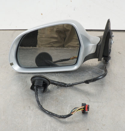 2009-2011 Audi A6 Driver Left Side View Power Door Mirror Light Grey