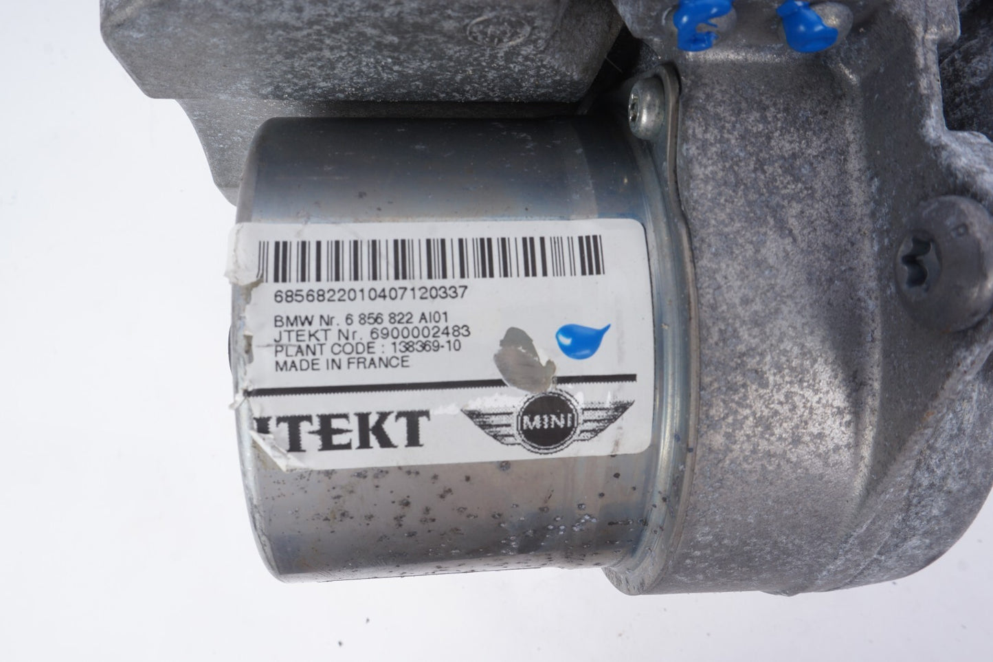 2014 - 2018 Mini Cooper Steering Gear Electric Motor 6856822 *Broken Plug* OEM