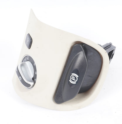 03-12 Mercedes R230 SL500 SL550 SL55 AMG Headlight Control Switch BEIGE OEM