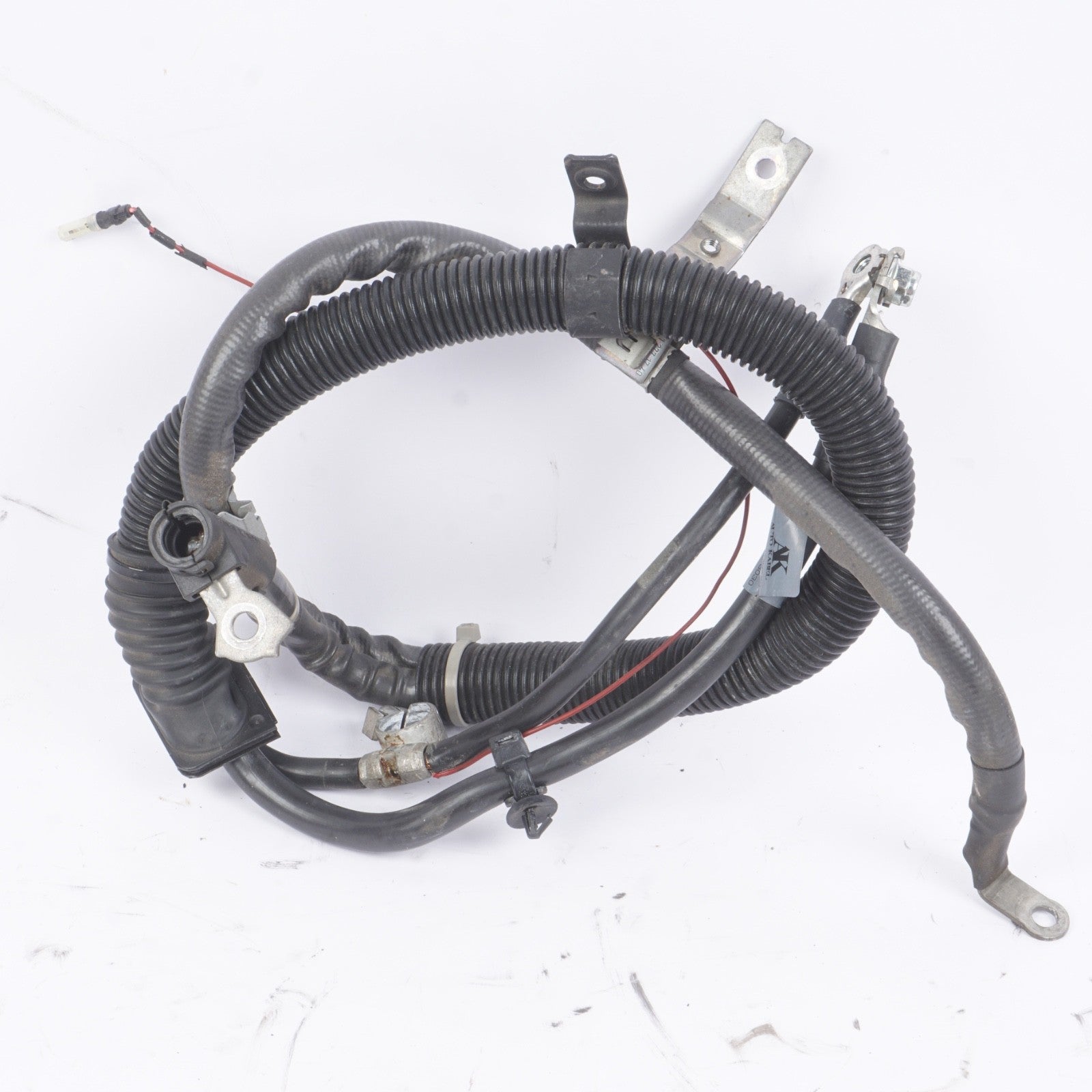 2012-2013 Mercedes W221 S550 4.7L Battery Starter Alternator Cable Harness OEM