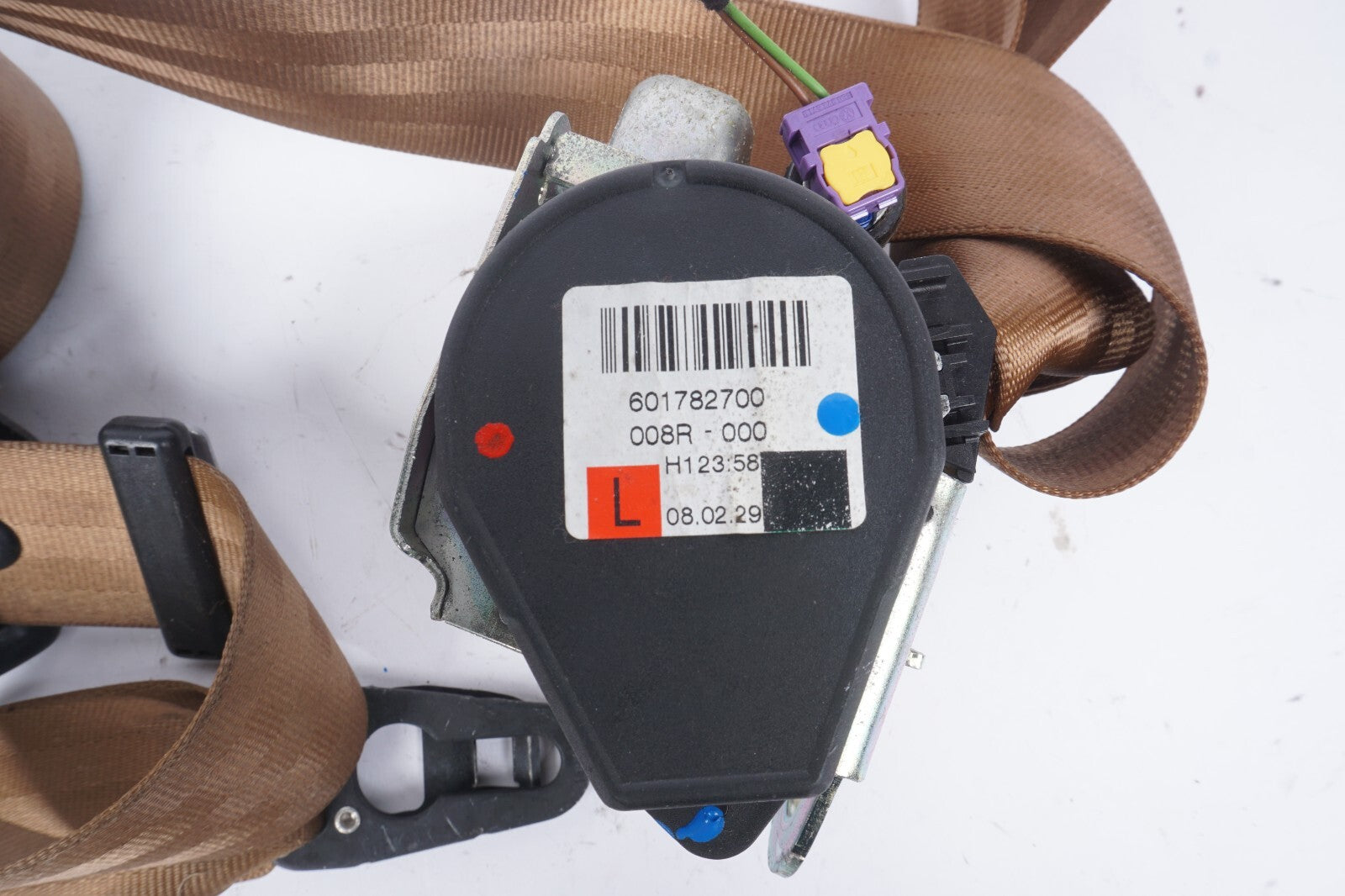 2004-2010 Audi A8 A8L S8 Front Left Driver Seat Belt Retractor OEM