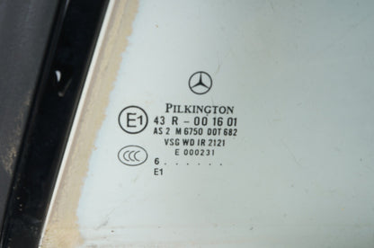 07-14 Mercedes W216 CL550 CL600 Rear Left Driver Side Quarter Window Glass OEM