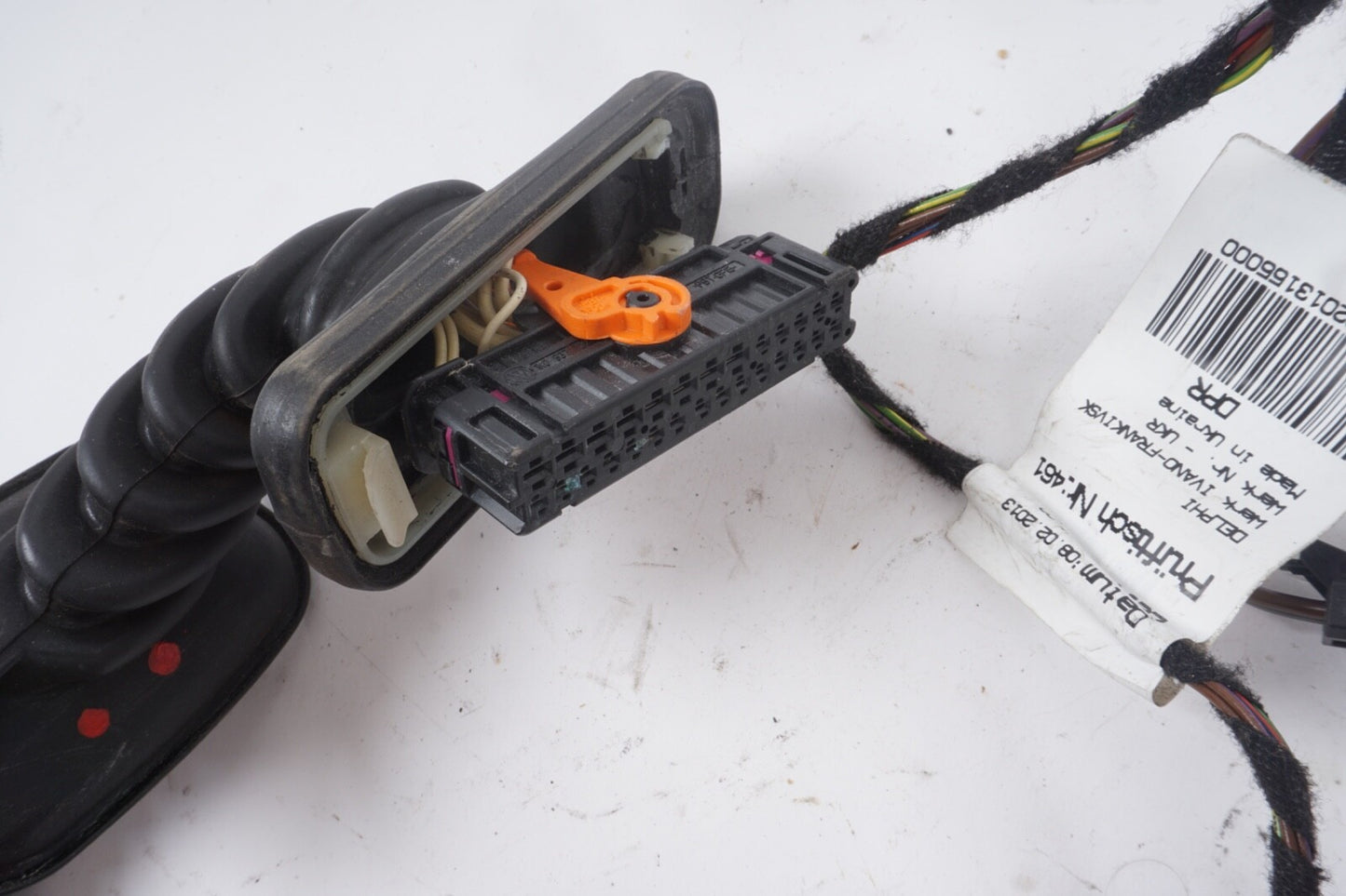 2011-2017 PORSCHE CAYENNE 958 FRONT RIGHT DOOR HARNESS WIRE WIRING ASSEMBLY OEM