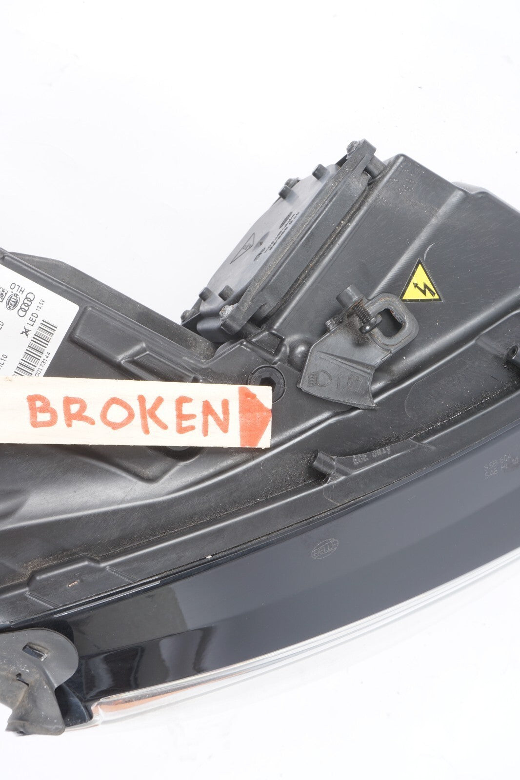 12-14 AUDI A8L A8 HEADLIGHT RIGHT PASSENGER SIDE OEM
