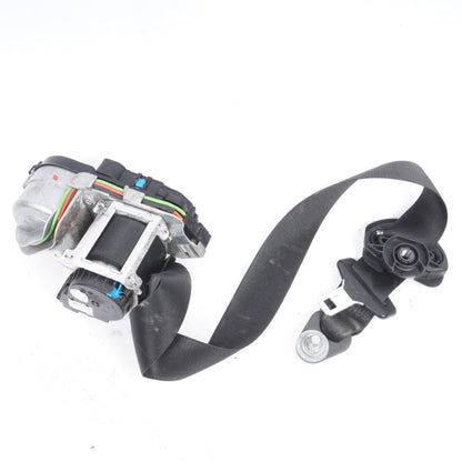07-09 Mercedes W221 S600 S65 AMG Front Left Driver Side Seat Belt Black OEM