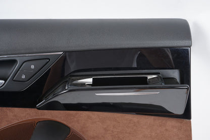 11-17 AUDI A8L REAR LEFT DRIVER SIDE DOOR PANEL TRIM OEM