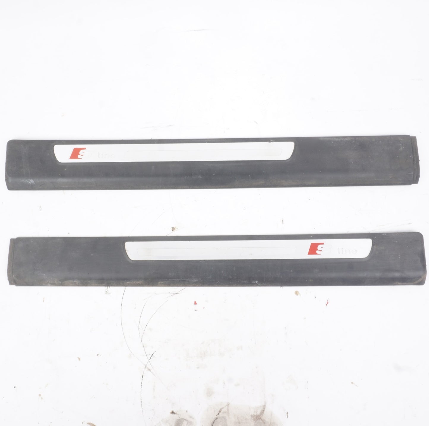 2005-2011 Audi A6 Rear Left and Right Door Sill Trim Scuff Plate  OEM