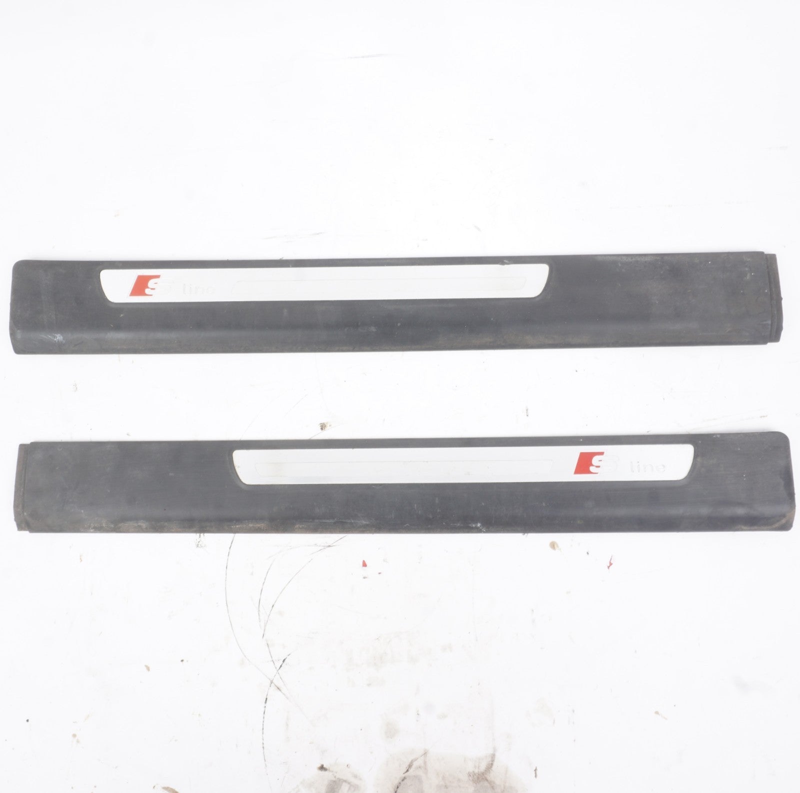 2005-2011 Audi A6 Rear Left and Right Door Sill Trim Scuff Plate  OEM
