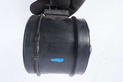 06-15 Mercedes W212 E350 ML350 Bosch MAF Mass Air Flow Sensor Meter Tube OEM