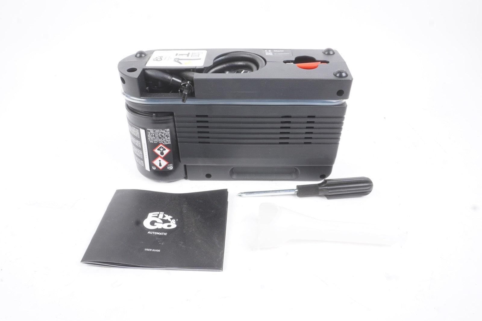 2014 - 2017 Maserati Quattroporte Tire Inflator Air Compressor Pump Black OEM