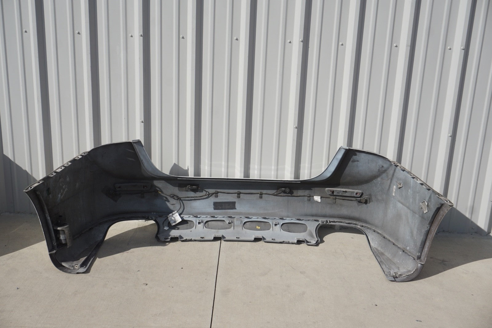 2014 - 2019 Maserati Ghibli M157 Rear Bumper Cover White OEM