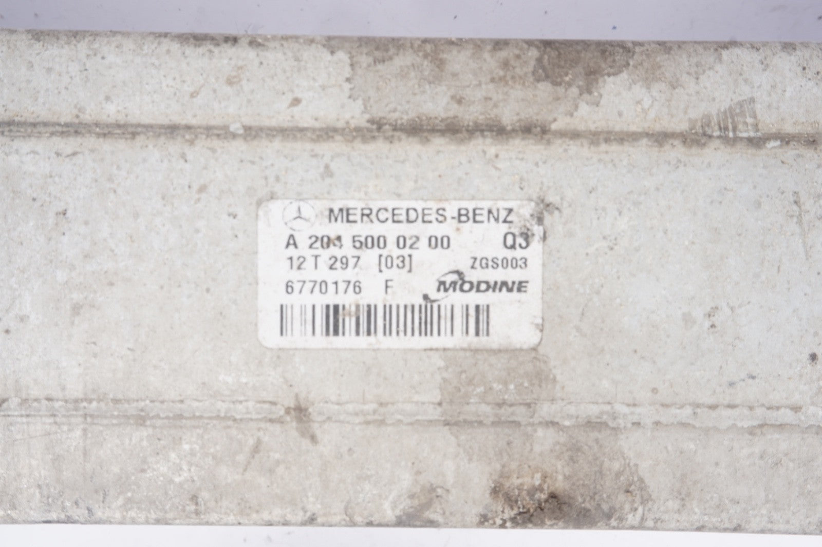 2011-2016 MERCEDES E250 E350 GLK250 2.1L 3.0L  DIESEL TURBO INTERCOOLER OEM