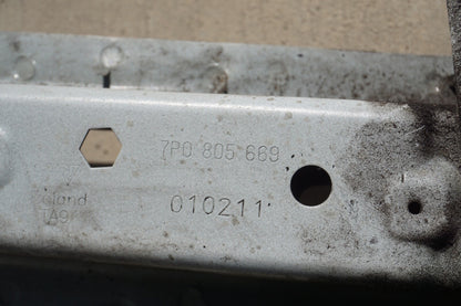 11-18 Porsche Cayenne 958 LEFT DRIVER FRONT APRON FRAME RAIL BODY CLIP CUT OEM