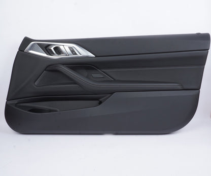 2021-2024 BMW M440I 430I FRONT RIGHT INNER DOOR TRIM PANEL BLACK LEATHER OEM