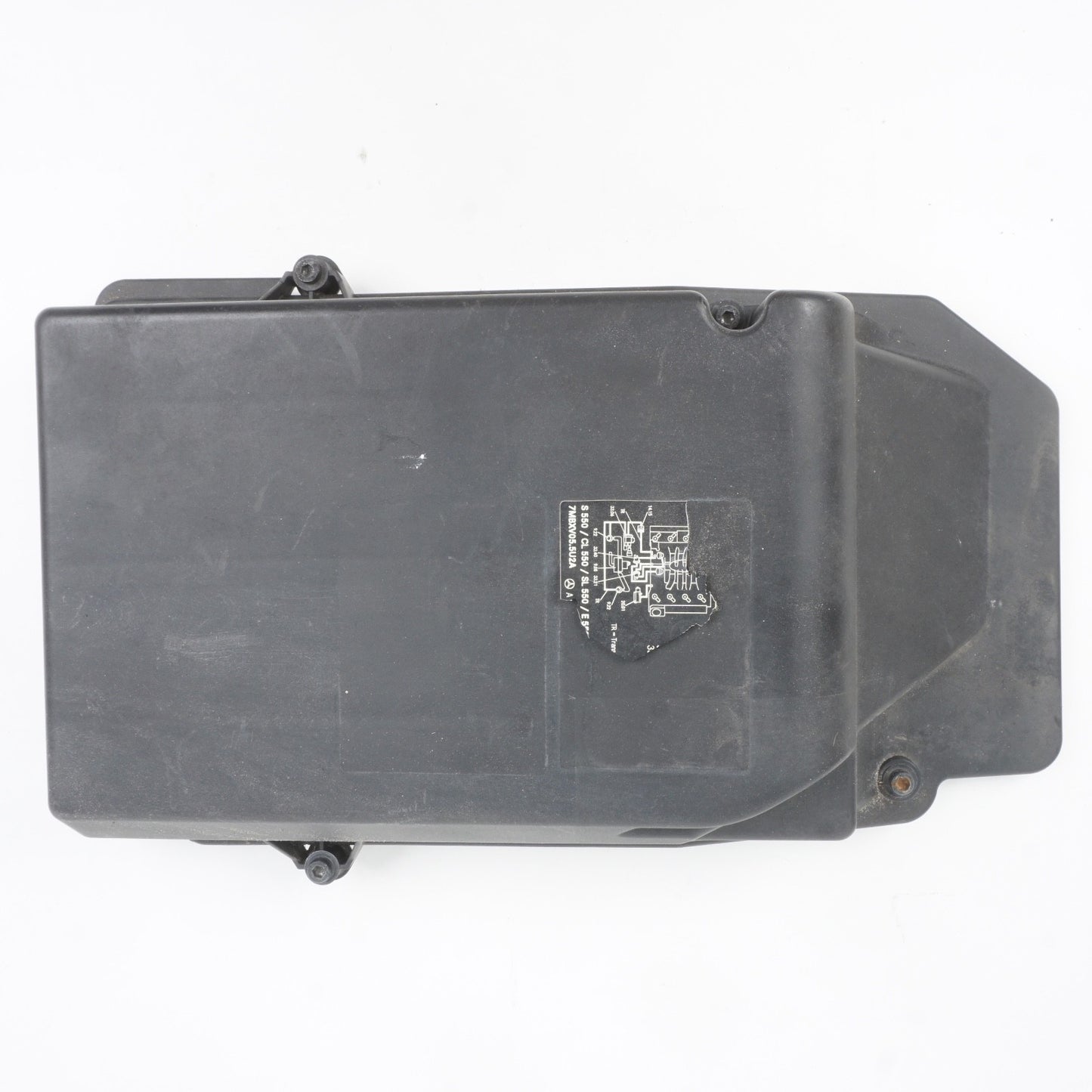 07-11 Mercedes W221 S450 S550 CL600 Under Hood Fuse And Relay Cover 2215401182