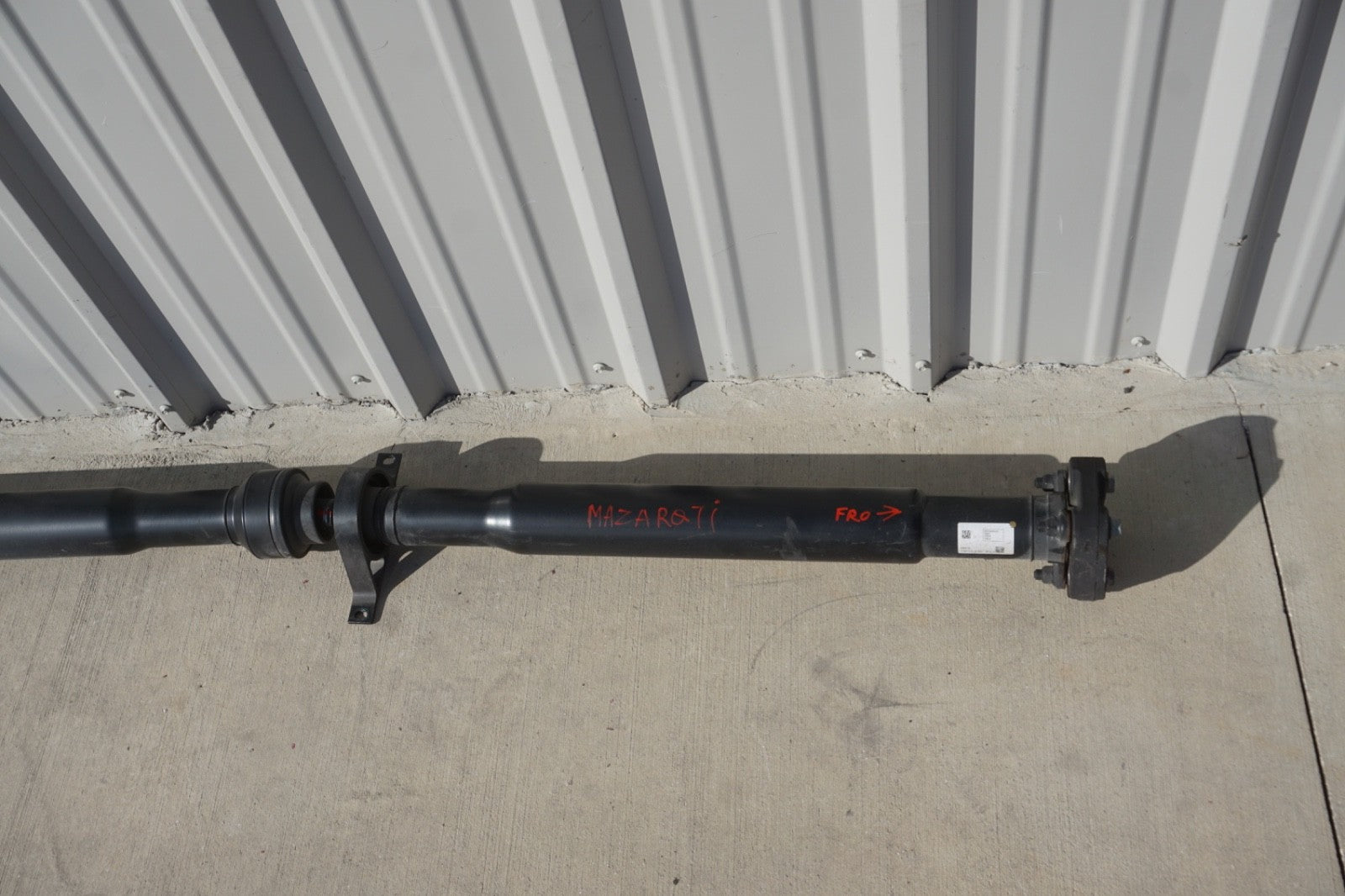 2014 - 2017 Maserati Ghibli 3.0L RWD Rear Drive Shaft Propeller OEM