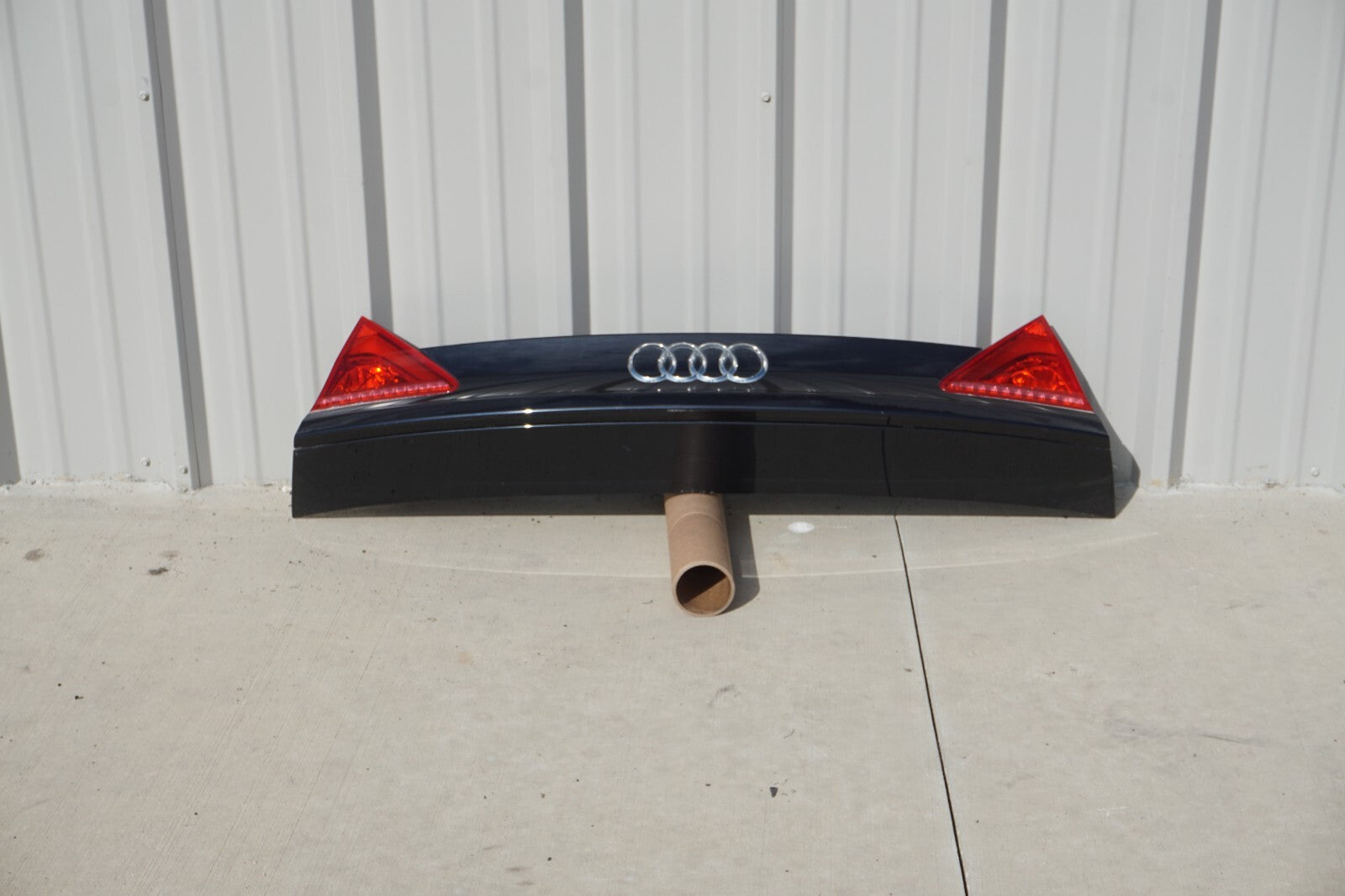 2012 - 2017 AUDI S7 A7 Rear Trunk Lid Spoiler Mount w/ Tail Light OEM