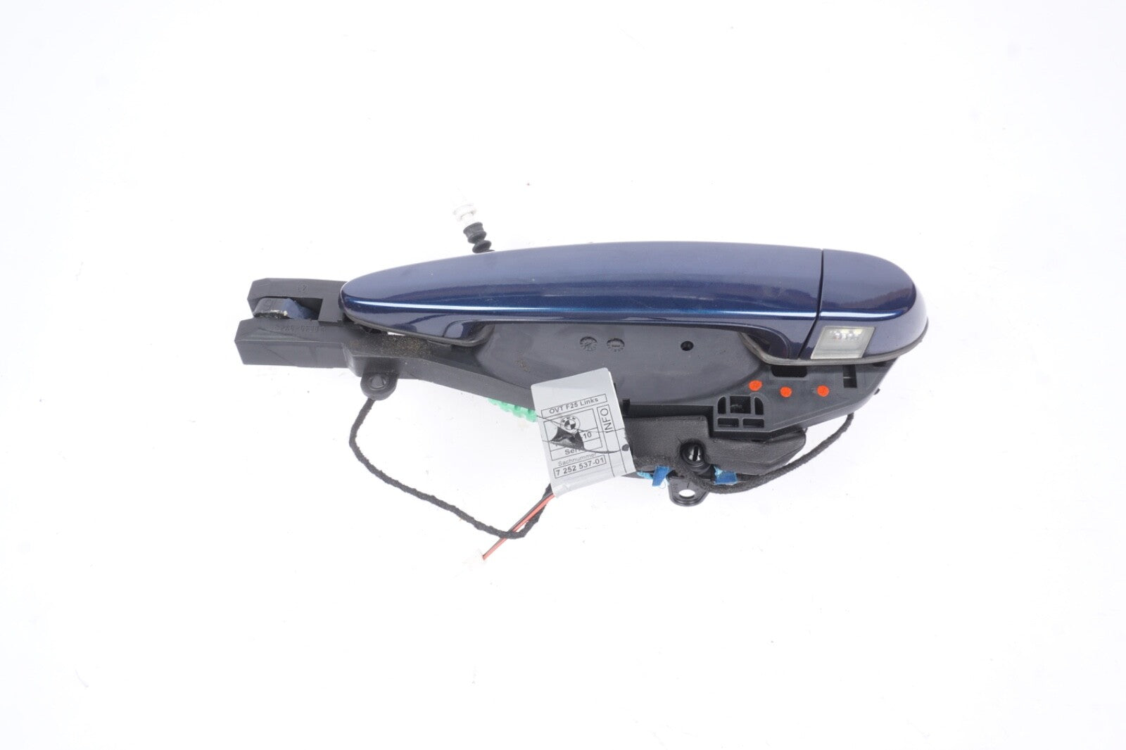 2011 - 2017 BMW X3 REAR LEFT DRIVER SIDE DOOR EXTERIOR HANDLE OEM BLUE