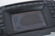 03-06 Mercedes R230 SL500 DISPLAY NAVIGATION RADIO *SCREEN DAMAGED*FOR PARTS*
