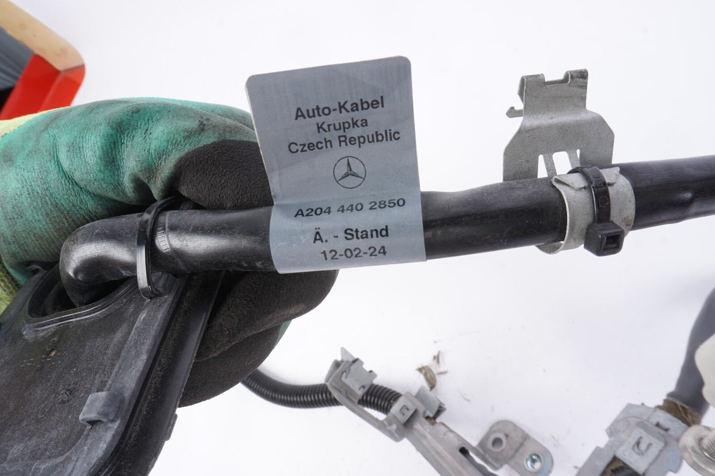 14 - 16 Mercedes W207 E350 Engine Battery To Starter Wire Harness 2044402850 OEM