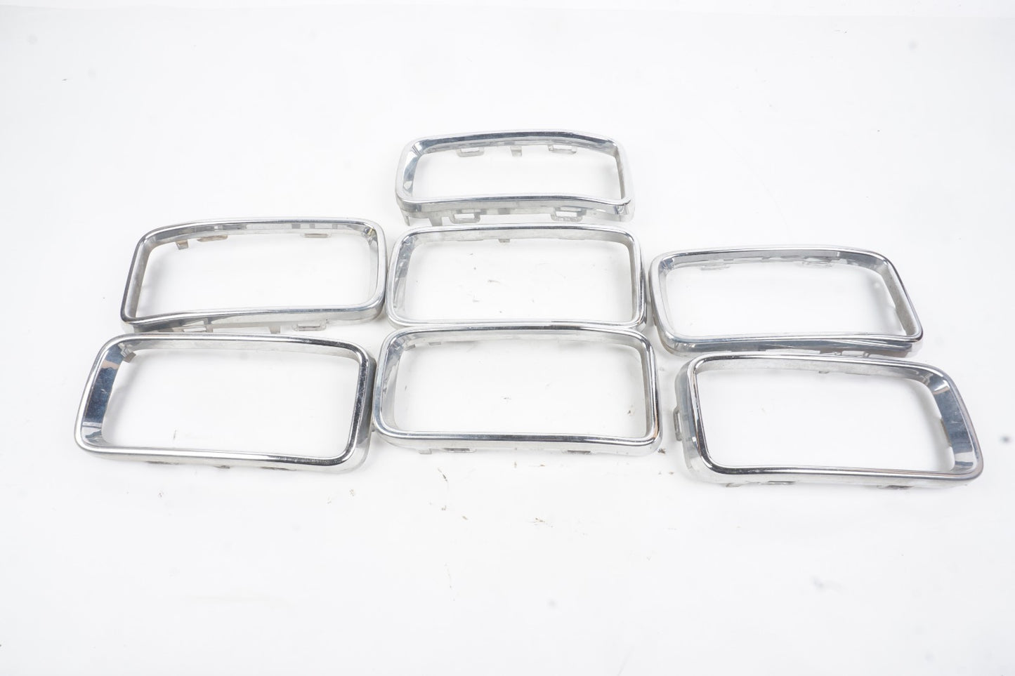 2019-2020 Jeep Renegade Front Grille Surround Bezel Chrome Set Of  7 OEM