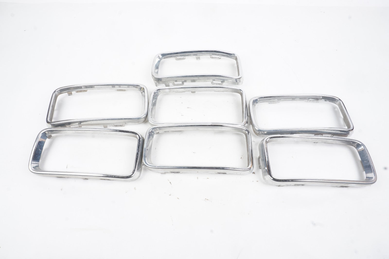 2019-2020 Jeep Renegade Front Grille Surround Bezel Chrome Set Of  7 OEM