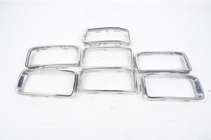2019-2020 Jeep Renegade Front Grille Surround Bezel Chrome Set Of  7 OEM