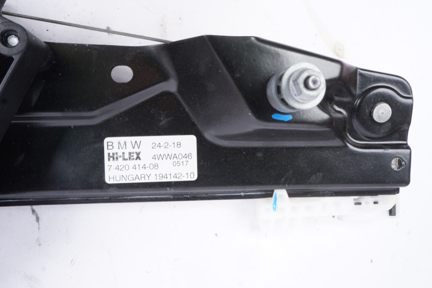 2018 - 2023 BMW X2 F39 REAR RIGHT SIDE DOOR WINDOW REGULATOR OEM 7420414