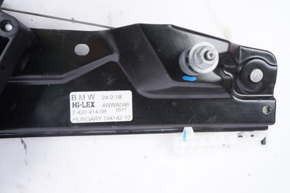 2018 - 2023 BMW X2 F39 REAR RIGHT SIDE DOOR WINDOW REGULATOR OEM 7420414