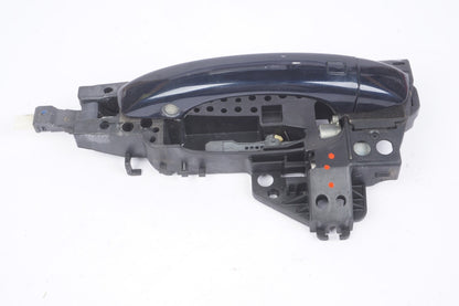 11-18 Audi A8 Rear Left Driver Side Exterior Door Handle Blue 4H0837885 OEM