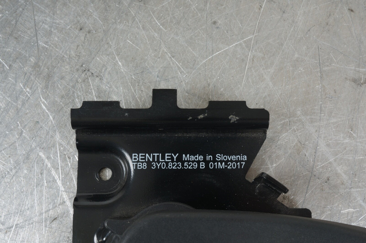10-20 BENTLEY MULSANNE SAFETY HOOD LATCH BONNET RELEASE SWITCH HANDLE TAB