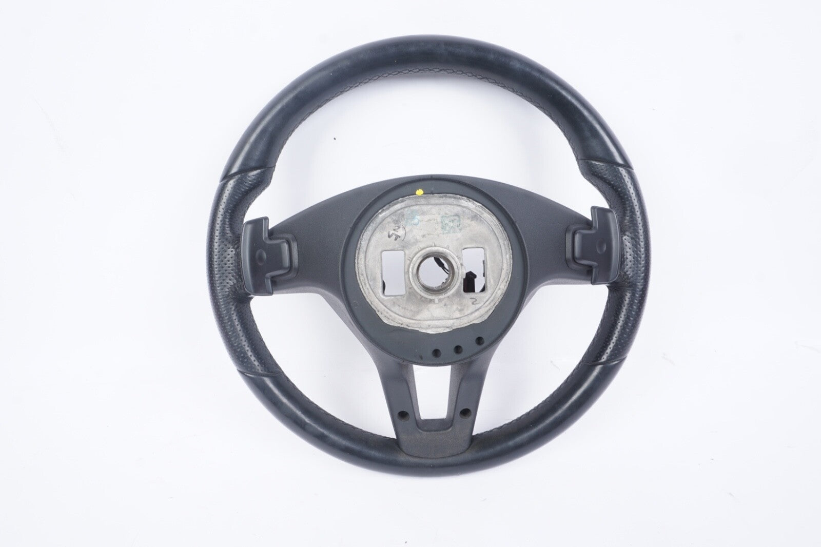 10-13 Mercedes W212 E400 E350 E550 3 Spoke Sport Steering  Wheel Black OEM