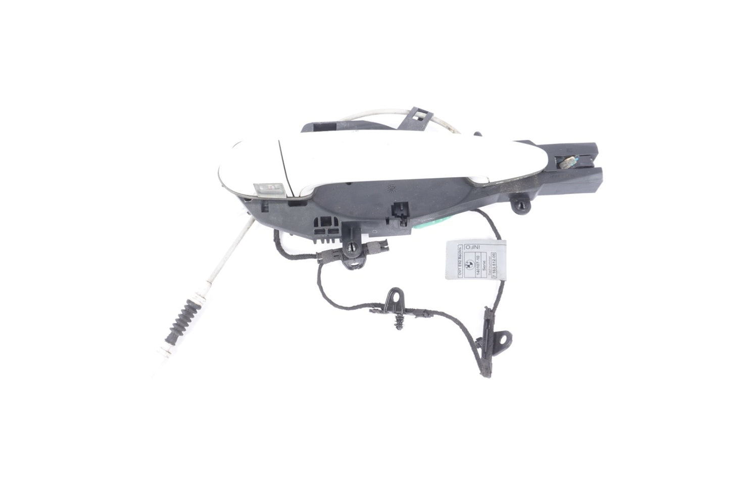 2008-2013 BMW 328i 335i M3 (E93) CONVERTIBLE - RIGHT COMFORT DOOR HANDLE (WHITE)