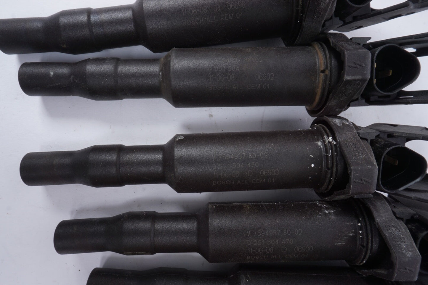 2009 - 2013 BMW 750 550 650 Ignition Coil 7594937 Set Of 8 OEM