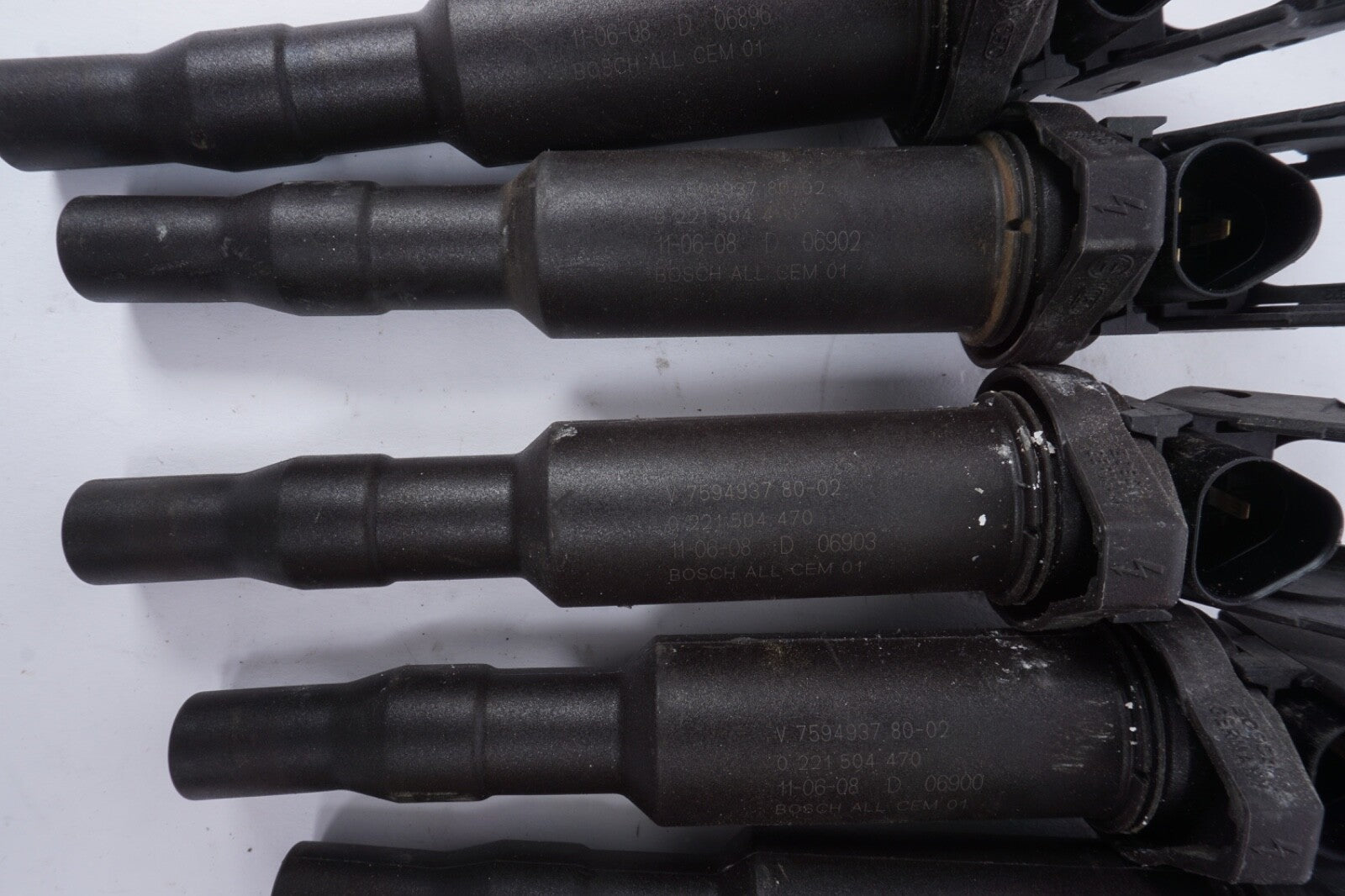 2009 - 2013 BMW 750 550 650 Ignition Coil 7594937 Set Of 8 OEM